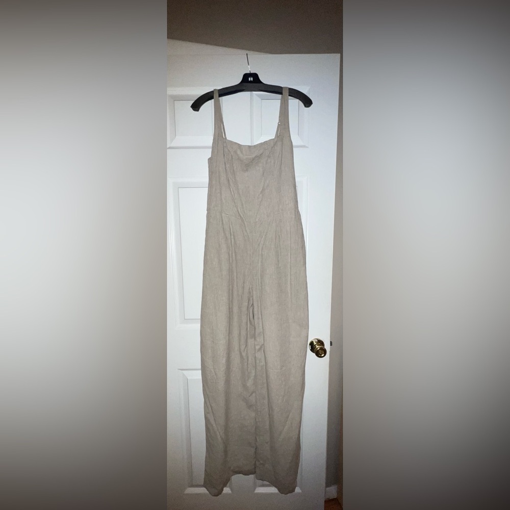 Beige Jumpsuit